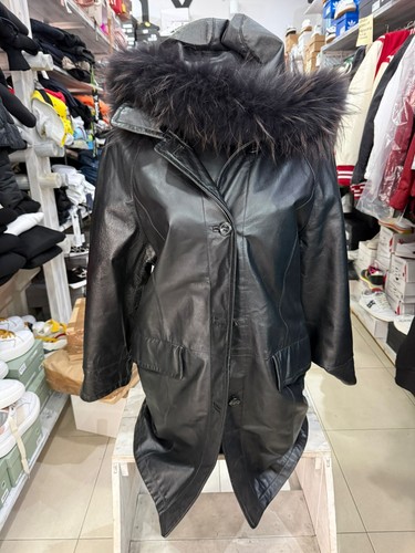Manteau cuir véritable - cuir,