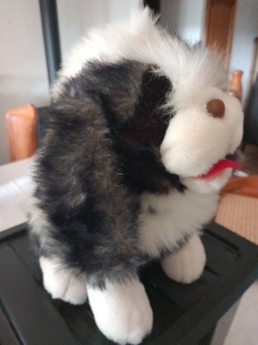 Doudou peluche chien - peluche, sandy