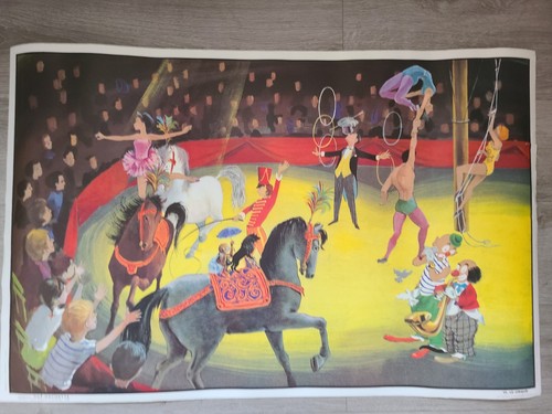 Ancienne affiche scolaire - , des