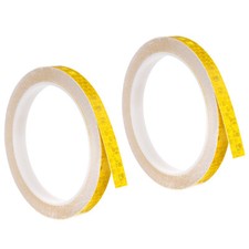Réfléchissant Ruban 2 Rouleau 26 ft x 0.4-pouce Adhésif pour Remorques Jaune