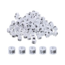 Vêtements Cintre Marqueur (12-18M, Blanc) Cintre pour Vêtement Paquet de 100