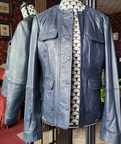 Veste cuir véritable naf - veste, en