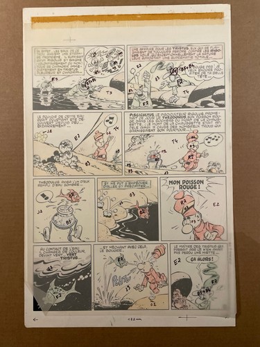 Cezard planche originale les - cezard,