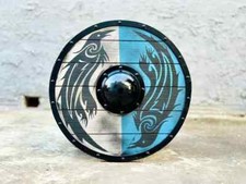 Bouclier authentique porté au