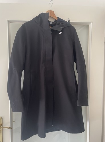 Way five manteau long noir - k-way,