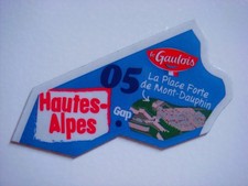 MAGNET DÉPART’AIMANT LE GAULOIS CARTE DE FRANCE DÉPARTEMENT 05 HAUTES-ALPES