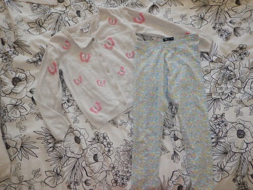 Lot leggings gilet fille 7 - lot,
