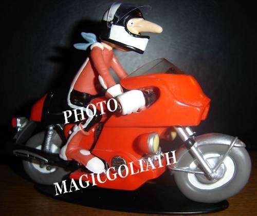 Figurine joe bar team - team, moto