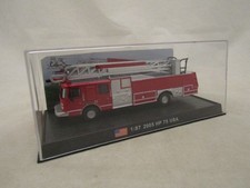 VEHICULE 1/87 CAMION HP 75 2005 USA - POMPIER DEL PRADO N°124
