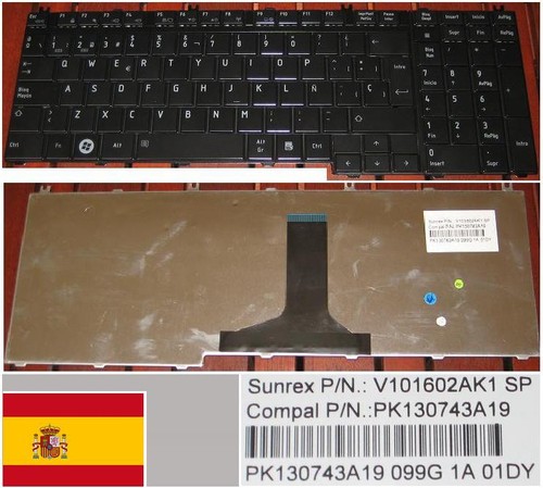 Clavier qwerty espagnol - clavier,