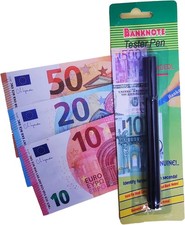 Stylo faux billets euros