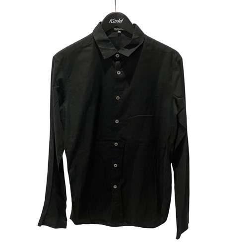 Chemise noire manches - chemise,