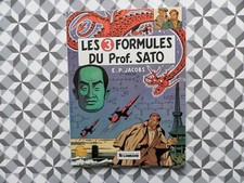BLAKE ET MORTIMER : LES 3 FORMULES DU PROF. SATO 1ére PARTIE EDITION 1982