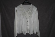 Beau chemisier beige en soie