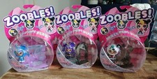 Lot De 3 Zoobles Roll ! Pop 