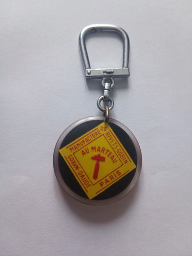 Porte clés bourbon marteau - porte-clés,