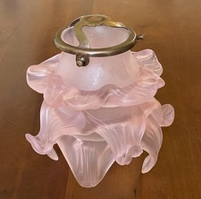 Ancienne lampe tulipe - ancienne,
