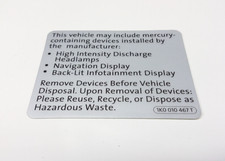 VW BEETLE A5 Étiquette