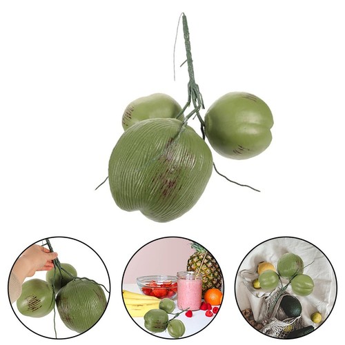 Noix coco plastique - noix,