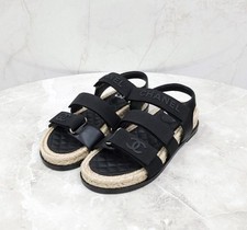 CHANEL Sandales espadrilles en CC G38177 142808454