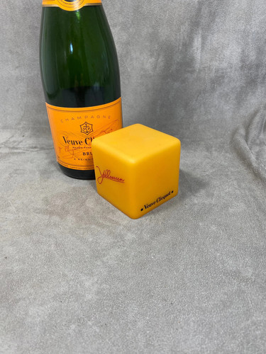 Lampe cube veuve clicquot - lampe,
