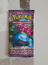 Booster pokémon vide empty - booster, vide/empty