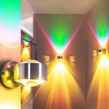 Applique Lampe de couloir Verre Éclairage de salon Lampe murale Spot vert 144076