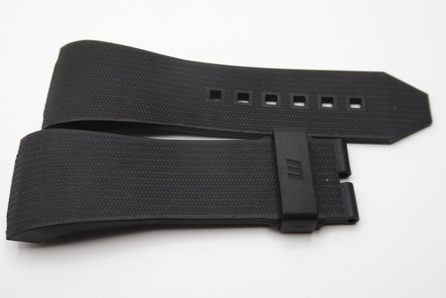 Bracelet caoutchouc noir - caoutchouc,
