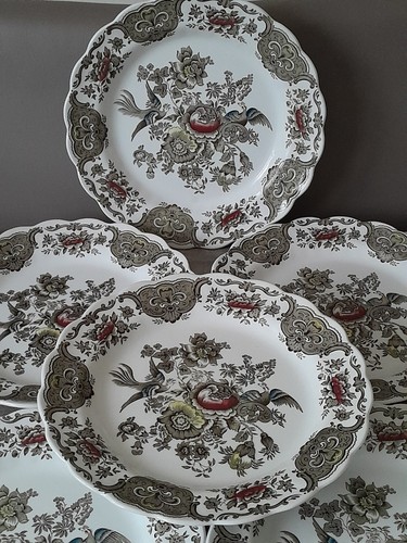 Assiettes plates - 6,