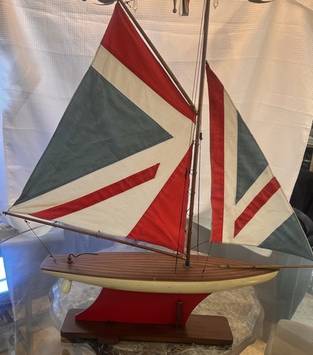 Union jack pond yacht sewn - pond,