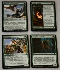 CARTE MAGIC The Gathering - 4 cartes: Troubadouresse errante + Rôdeuse de l'Eltu