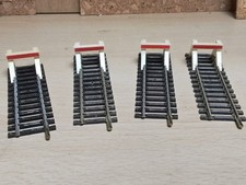 JOUEF HO. REF 475/2. 4 RAILS BUTOIRS ACIERS. 10,5CM (LOT E)