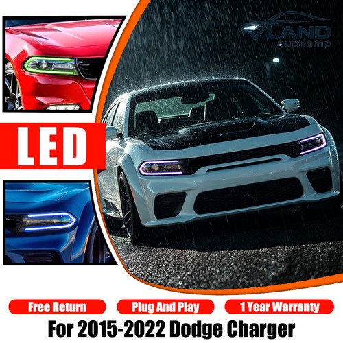 2xrgb drl led headlights for - 2xrgb,