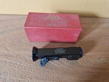 Viseur d'angle Leitz Wetzlar Winkelsucher modèle Wintu noir 1933 Allemagne boite