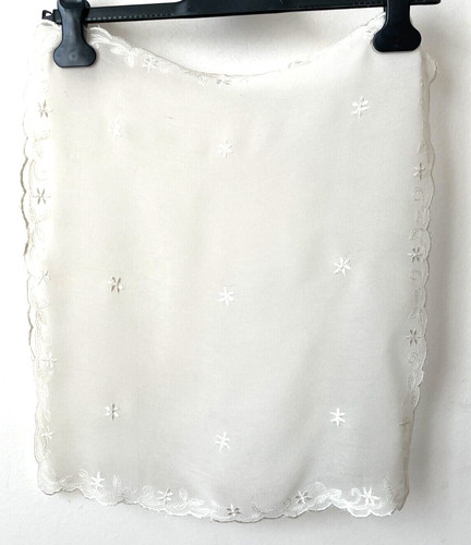 Petit foulard poche blanc - foulard,