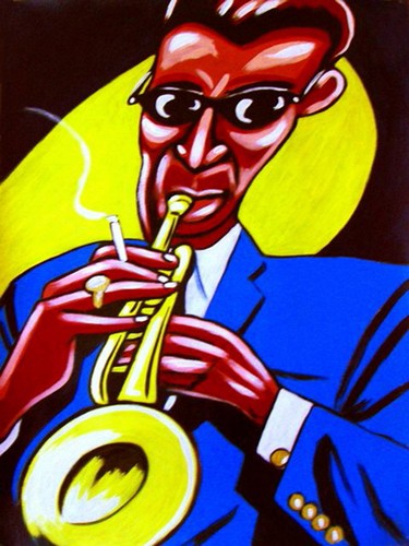 Miles davis print poster - print, jazz