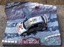 Peugeot 206 WRC Rallye Monte-Carlo 2000 Panizzi-Panizzi diorama 1:43