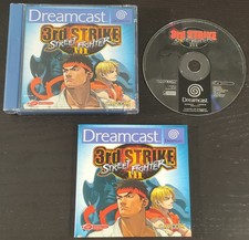[Sega Dreamcast] Jeu Street Fighter III 3rd Strike complet (PAL UK/FR/DE/ES/IT)
