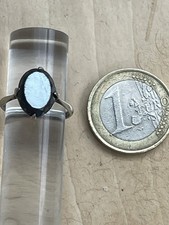Ancienne bague en argent massif Taille 52 poids 2,5 gr et hématite