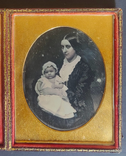 Daguerreotype plaque d - daguerreotype, d'une