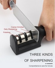 AFFUTEUR  AIGUISEUR MENAGER DE COUTEAUX 3 ÉTAPES CISEAUX PerkitchFect