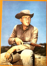 STEVE McQUEEN : WANTED DEAD OR ALIVE 1958 RARE TV SHOW CARD COLLECTOR VINTAGE