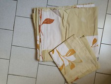 DRAP PLAT A FLEURS - 160 * 280  + TAIE 70 * 70  LITERIE 120 - COTON  - TBE