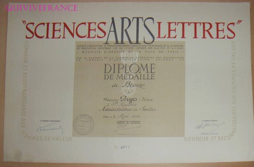 Dipl096 diplome arts - diplome,