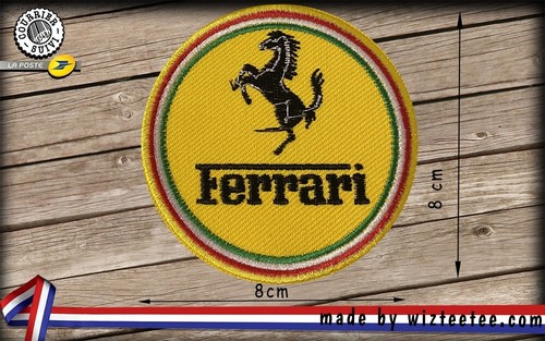 Patch écusson ferrari - ferrari, à