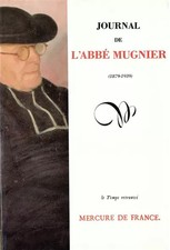 Journal de l'Abbé Mugnier : 1879-1939, Abbé Mugnier