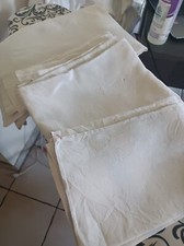 LINGE ANCIEN lot de 4 grandes