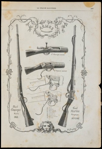 1869 fusils de chasse - 1869,