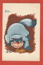 CPA PUBLICITAIRE - WALT DISNEY - LUCIFER - CHOCOLAT TOBLER