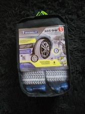 2 CHAUSSETTES A NEIGE TEXTILE SOS GRIP 5 MICHELIN HOMOLOGUÉ ❄️ MONTAGE EXPRESS 